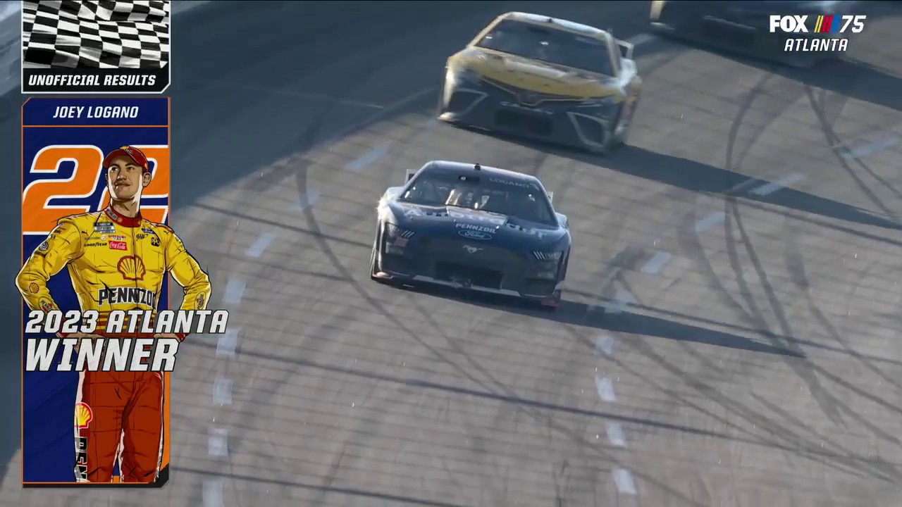 FOX NASCAR on Twitter "Retweet to congratulate Joey Logano on his win