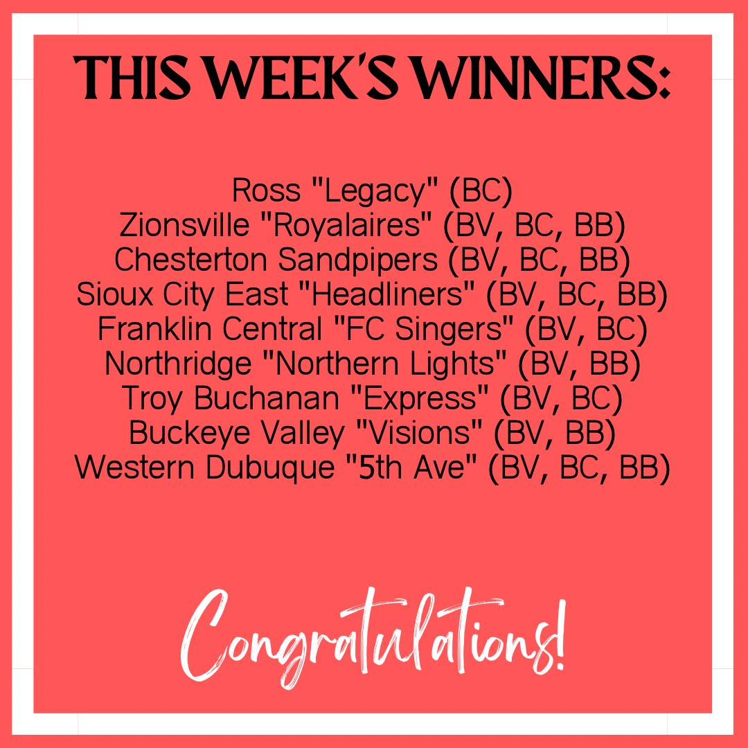 showchoirmw's tweet image. The season is winding down, but the amount of competition lack as we had into SCN week! Congratulations to all performers this weekend! 💃🕺