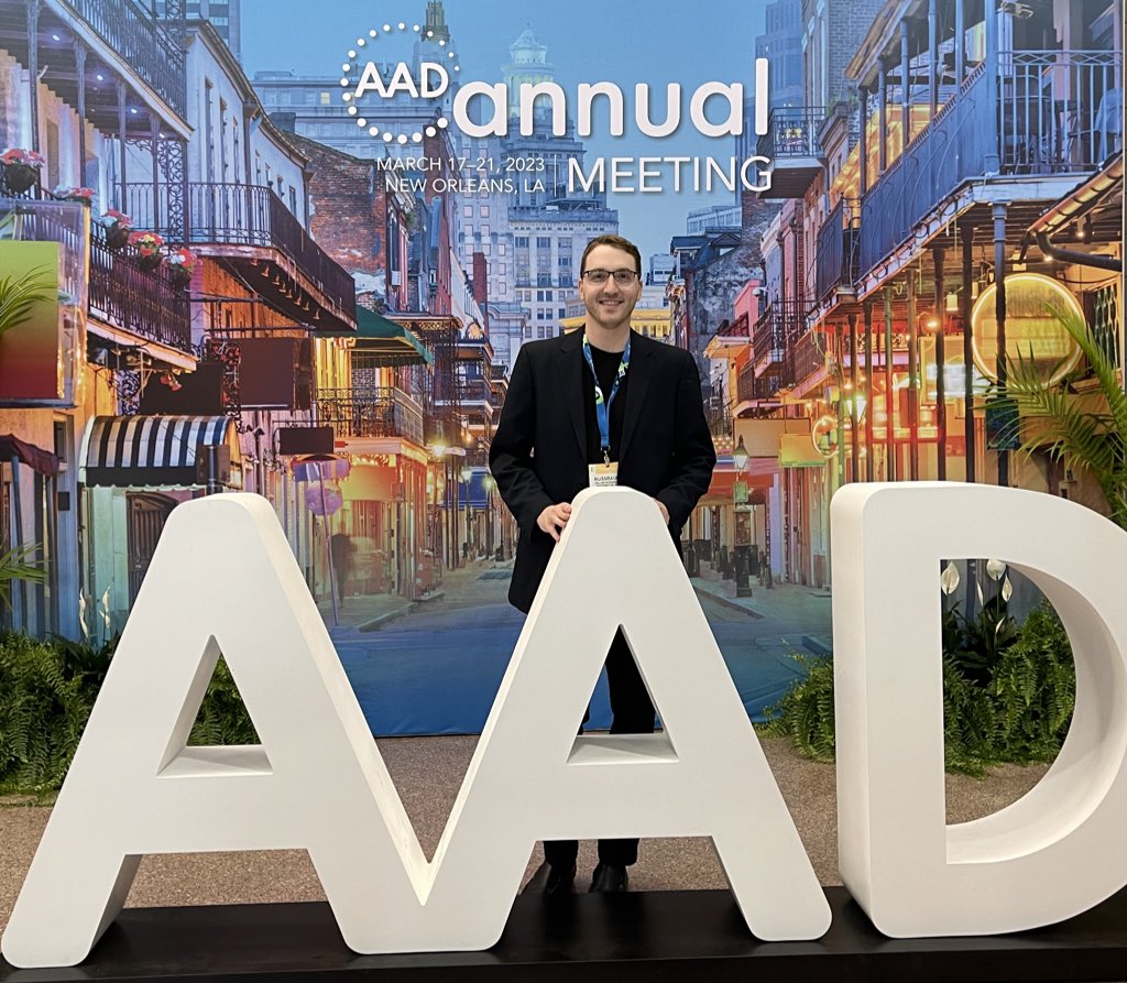 NussbaumMD's tweet photo. That’s a wrap for #AAD2023!

Looking forward to San Diego next year! https://t.co/hQeb7NV5sg