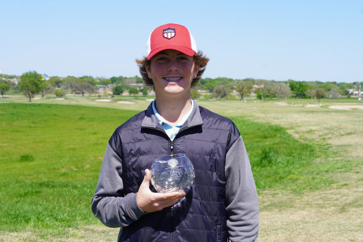 AJGAGolf's tweet photo. Two new champions crowned 👑!

Congratulations to Alli Wiertel (+6) and Zachary Johnson (+5) at #PreCollegeStation. https://t.co/oyRnmvMR0z