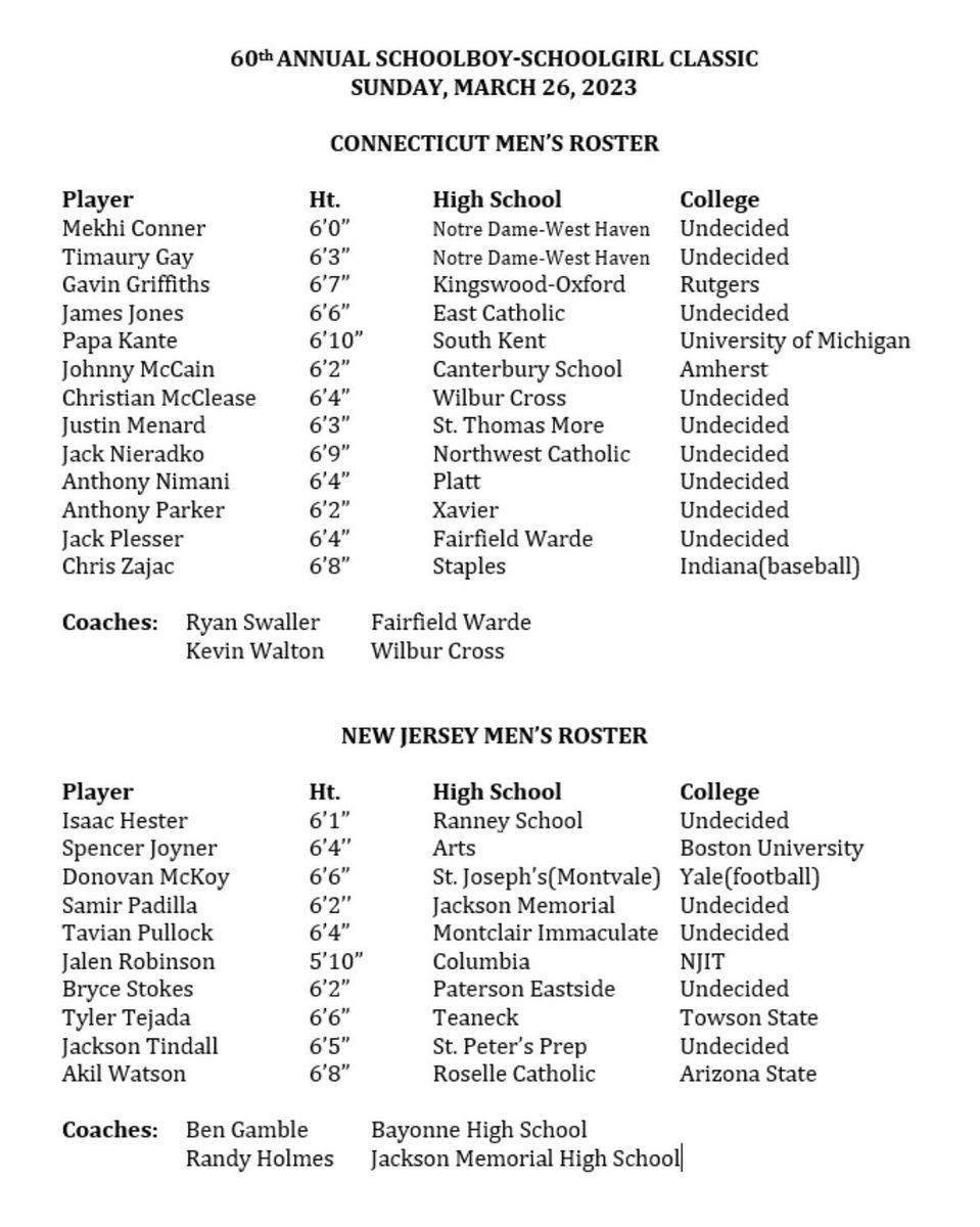 Excited and honored to be chosen to play next Sunday.
