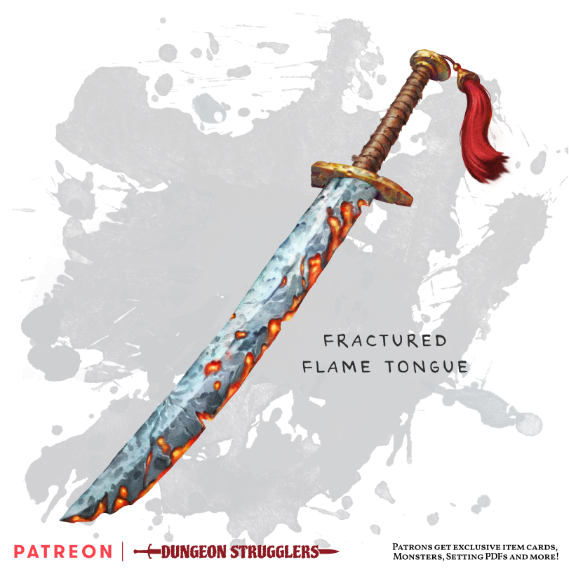 DStrugglers's tweet photo. @czepeku Thanks for the #RPGshowcase 
@czepeku we love the scene paintings y'all have been making!✨

We the Dungeon Strugglers make high quality 5e magic items, creatures, and we've got a few jam-packed setting documents to flesh out any campaign!

See one of our recent items here🖌️🎨 https://t.co/GVmZKMmyC5