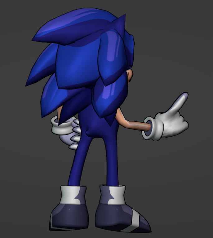 2011 Sonic E.X.E render : r/blender