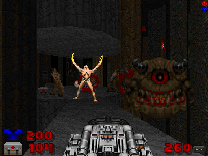 Scorpius151's tweet photo. Three years ago, I created MAP28: Rolling Thunder from the 64KB Vanilla challenge. #DOOM #modding #throwback https://t.co/9qIVVDMX61