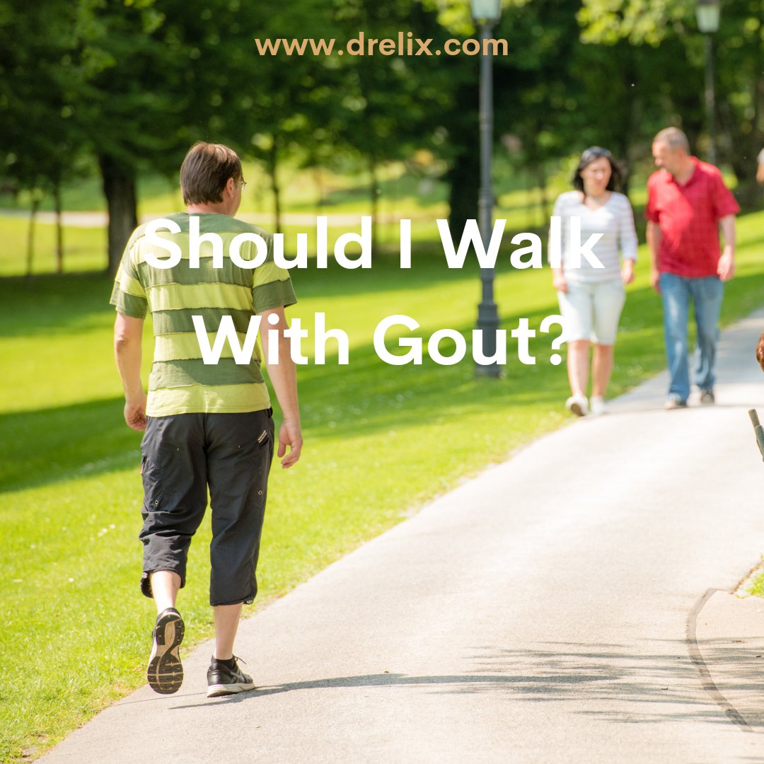 drelixofficial's tweet photo. A common question every gout patient asks when experiencing a gout attack is: “Should I walk with gout?”. Here is how to proceed,
https://t.co/ZTYBaXvuWP
#gout #goutattack #goutrelief #goutintoe #goutinfoot #walking #SaudiArabianGP #SaudiArabia https://t.co/j4pJmZVmoE