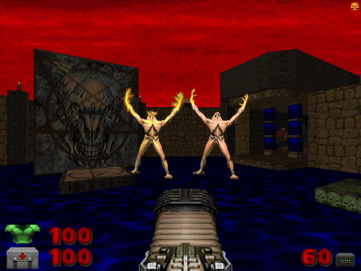 Scorpius151's tweet photo. Two years ago, I created MAP14: Corpseflower from Plutonia Revisited Community Project 2. #DOOM #modding #throwback https://t.co/xNh8TDBKmr