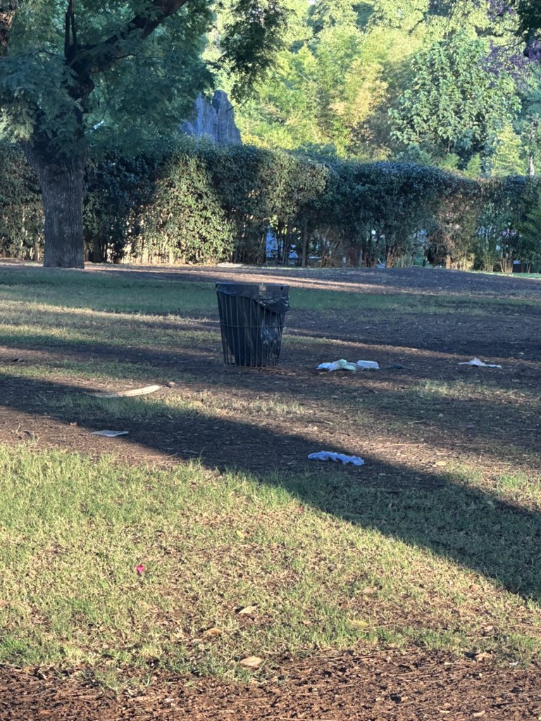 lusavasi's tweet photo. Plaza sicilia. Pleno palermo. Domingo 18hs. La combinación del abandono y la falta de educación. @horaciorlarreta @claramuzzio @bacomuna14 @BACiudadVerde https://t.co/0LjbZDrQMm