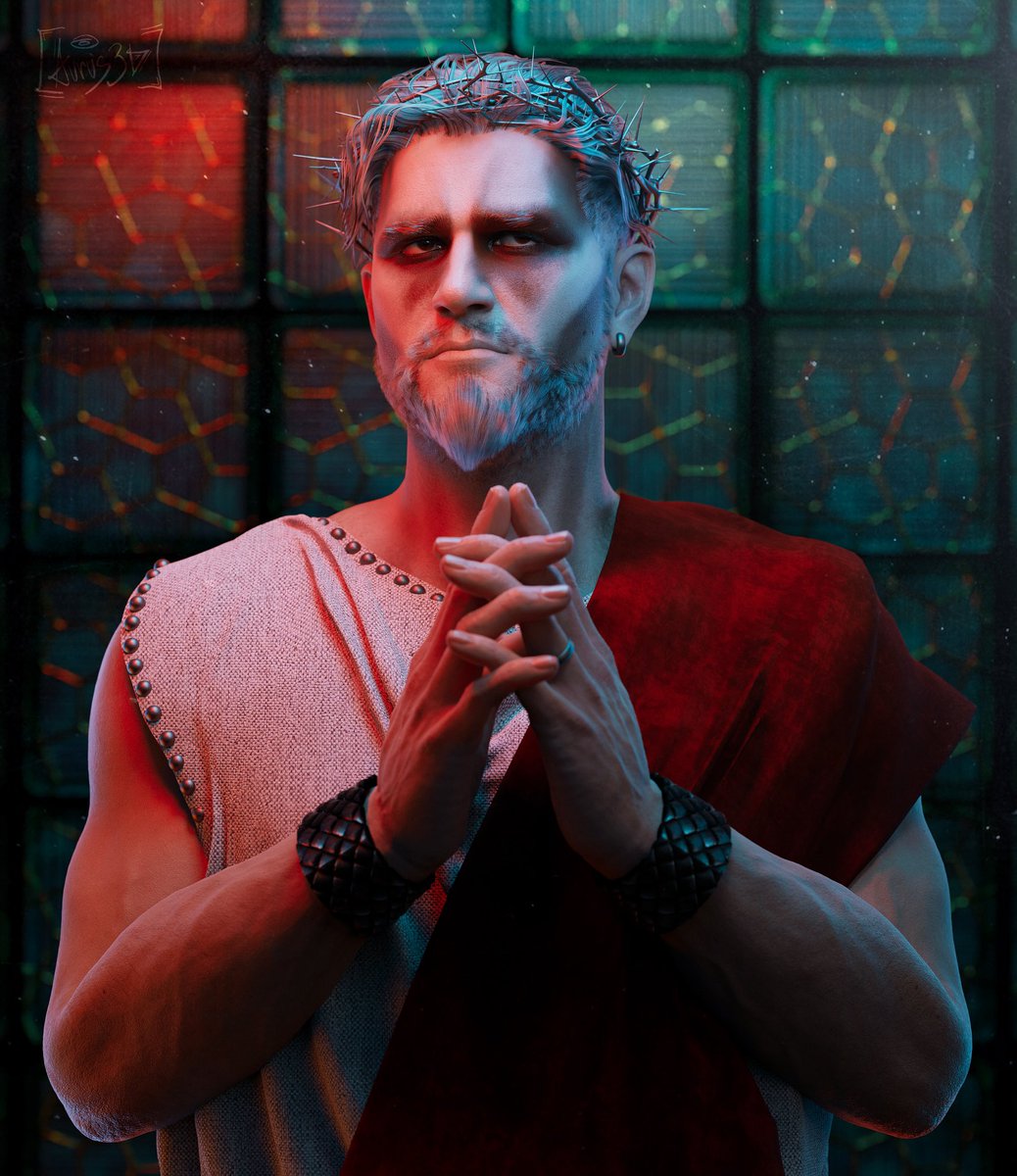 Here we go, posting my Powerwolf (Attila Dorn only, let’s be honest) fanart stuff on here

<a href="/powerwolfband/">Powerwolf</a>