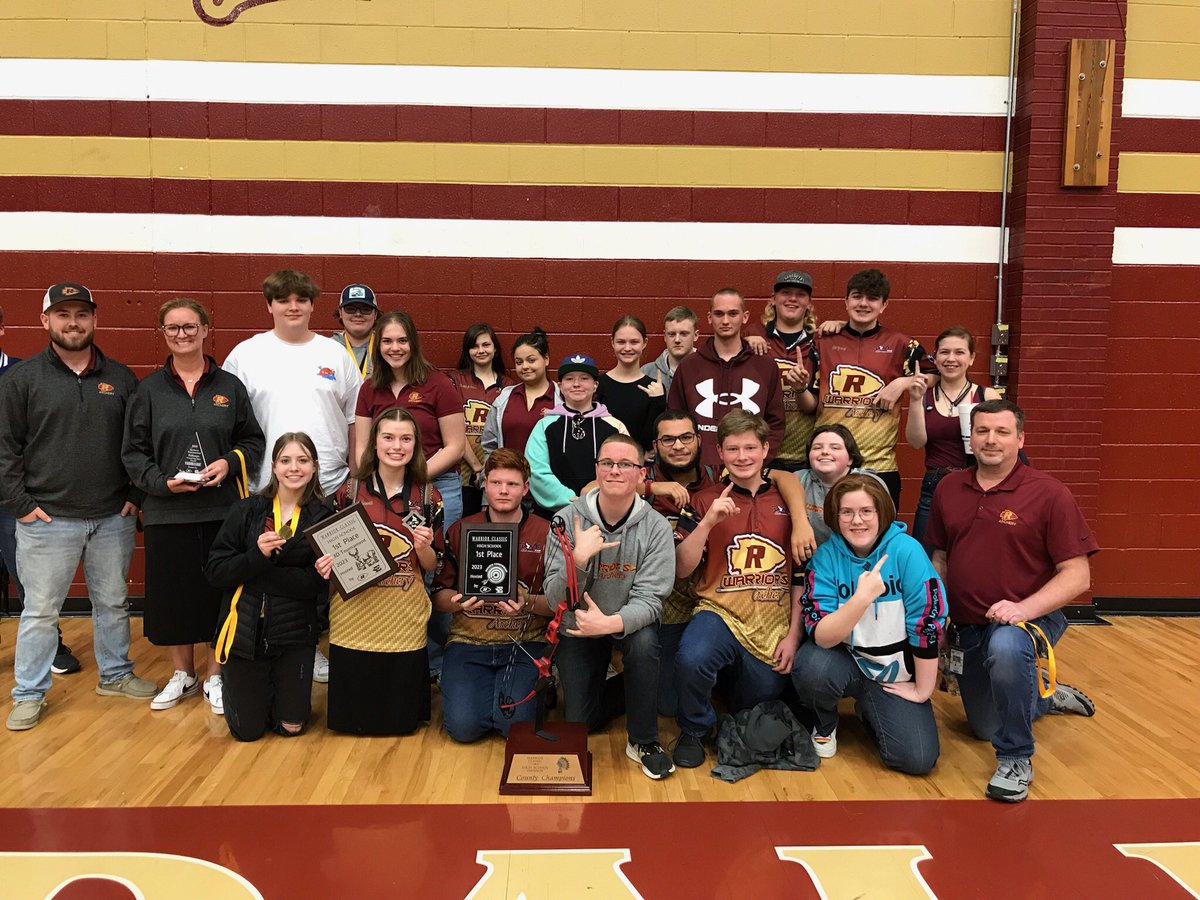 Riverdale wins 1st in Bullseye and 3D at the Warrior Classic county championship <a href="/RiverdaleHighTN/">Riverdale HS</a> <a href="/RHS_SID/">David Limbaugh</a> <a href="/tljblair/">Tamera Blair</a> <a href="/CowansScience/">David Cowan</a>