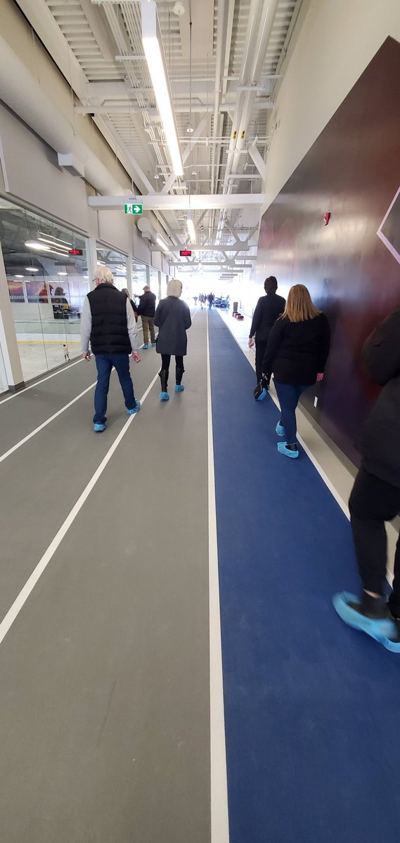 Went and toured the newly renovated G.H. Dawe Community Centre in Red Deer today. 2 new arena surfaces with everything thought out for accessibility. Sledge Hockey players rejoice! Excellent walk/run track, weight/cardio areas. Drop-in classes galore. Well done! @CityofRedDeer