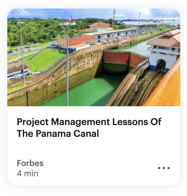 chrisdavisLens's tweet photo. the #Panama Canal and "work breakdown structure"
planning to plan
creating the metrics
defining success
proactively securing the labor cost

 https://t.co/gqtMKBABiS #leadupchat #leadership #projectmanagement https://t.co/HGljGns1I7