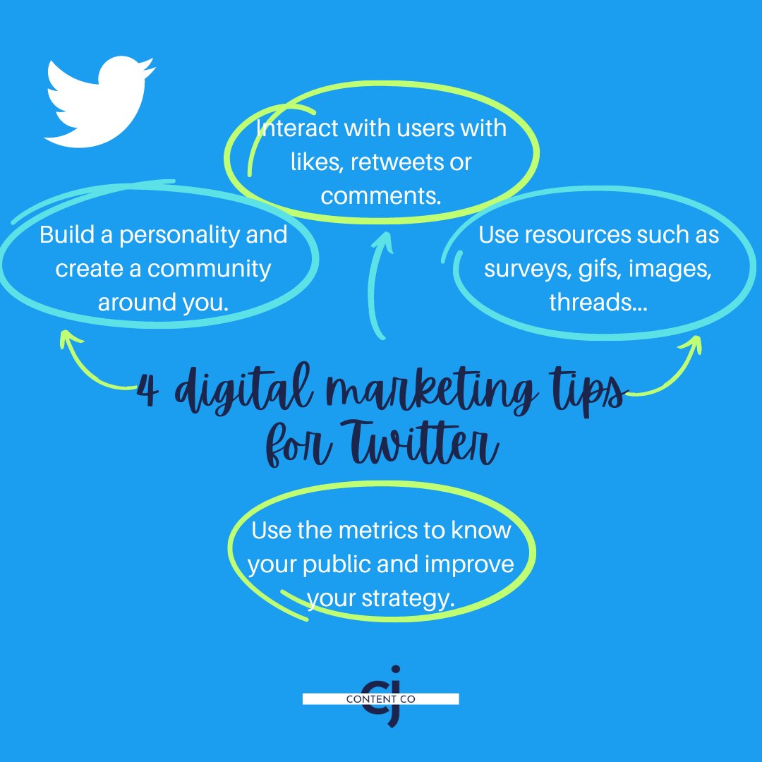 CJContentCo's tweet photo. 🐦Twitter is one of the most well-known and important main social networks in charge of disseminating information of all kinds.

📌To use it, it's necessary to know a little about the tool to develop strategies that adapt to its operation!

👉🏻Some tips? They're over here. https://t.co/hxjmJTXlyf