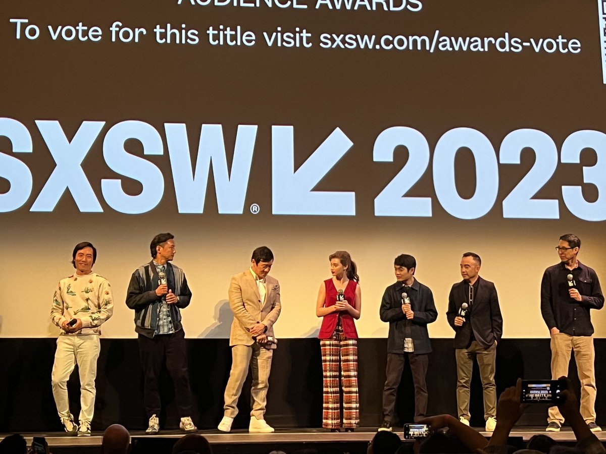 AAMediaAlliance's tweet photo. That’s a wrap on #AsianPacificFilmmakersExperience @sxsw ! Amazing to connect, celebrate and support #AAPI creatives!
#APFE #AmericanBornChinese @JoyRideMovie @KollaborationLA @nice1dave @vcmediaorg @CAPEUSA 
@AAAFF https://t.co/kWIjbHmobU