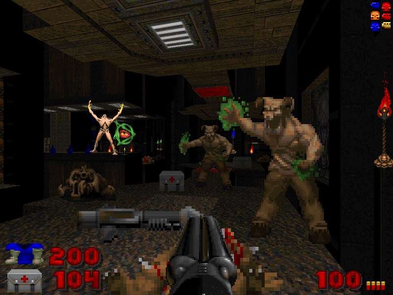 Scorpius151's tweet photo. Three years ago, I created MAP22: A Touch of Evil from MAYhem 2020. #DOOM #modding #throwback https://t.co/nhhzCvUsxb