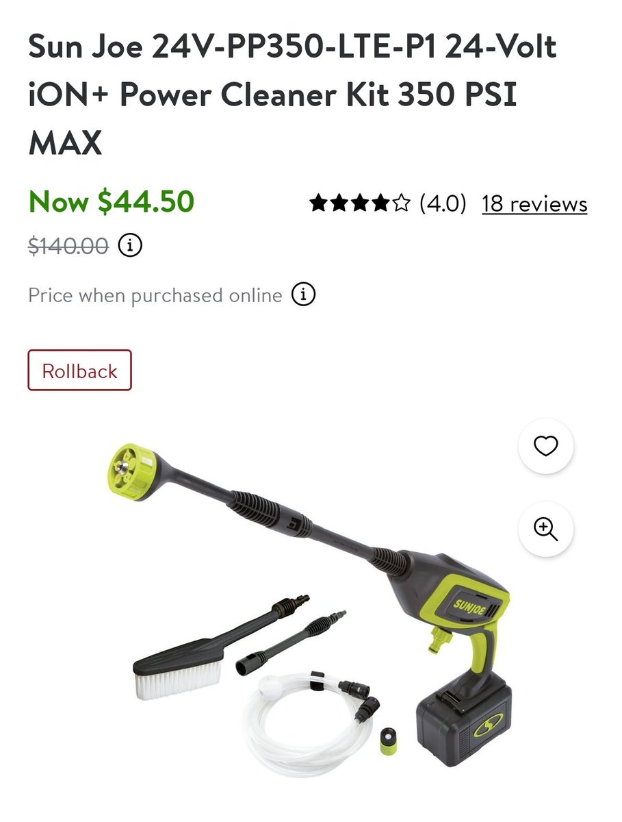 VentureDeal's tweet photo. ๐๐๐ ๐๐๐๐๐ฅ
Sun Joe 24-Volt Power Cleaner
$44 (REG. $140)
#sunjoe #ad
https://t.co/BSitnmblzS https://t.co/j2WgEJM5uq