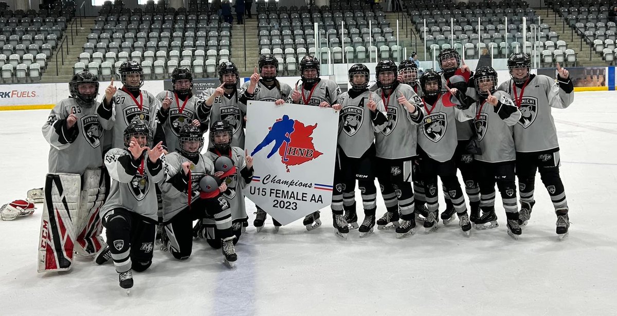Miramichi Panthers are U15 AA Provincial Champions! #Miramichi