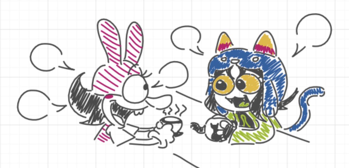 Bonkey__'s tweet image. *Throws this at you and runs away laughing like a maniac*
#pizzatower #homestuck #noisette #peppino #nepeta #leijon #whiteboardfox