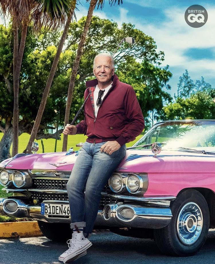 dom_lucre's tweet photo. I legit thought this was a fake photo of Joe Biden. https://t.co/A8m5tzMbw8