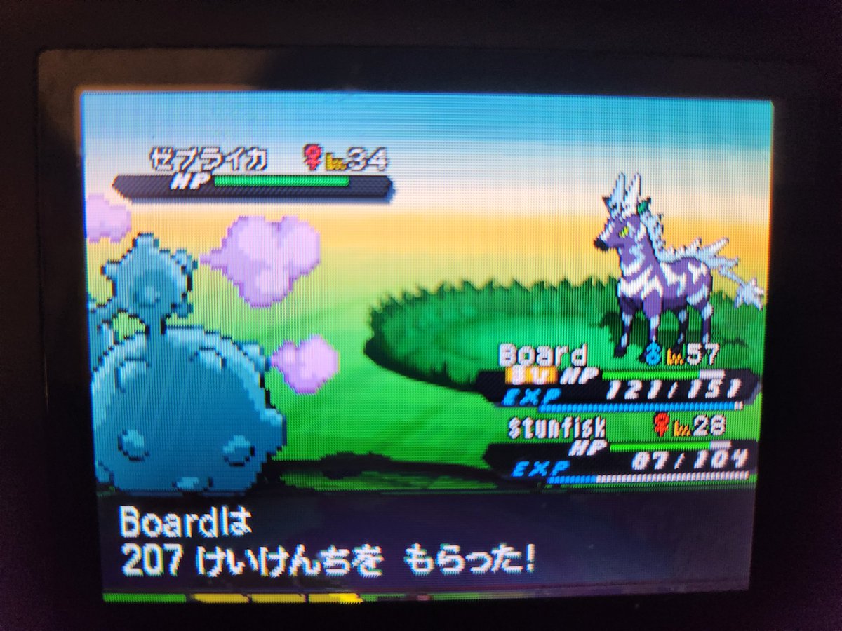 mrdemann_'s tweet photo. Shiny zebstrika after 27,190 REs and on phase 3!! My longest hunt ever, I am so glad to finally found her. https://t.co/Od5TBhCfzI