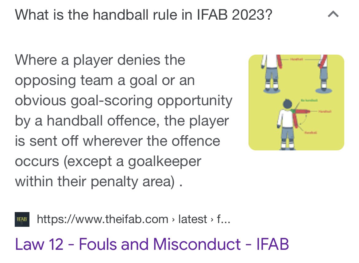 AntiW0k3's tweet photo. @Everton__1234 @AndyThomas444 @talkSPORT IFAB. Law 12 - Fouls and Misconduct. https://t.co/BJ8aIXa82i