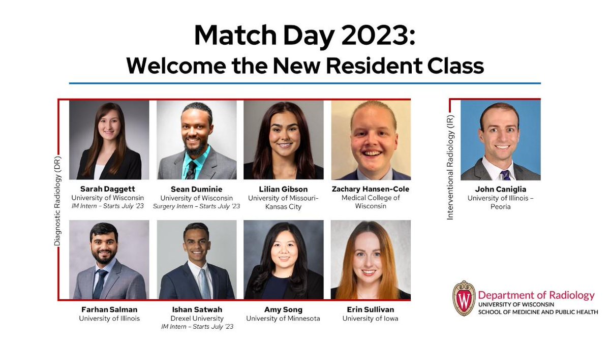 So excited to meet the new radiology residents coming to @UWiscRadiology!!! 😊🩻🥳🙌🏿💪🏿👏🏿 @UWRadRes @uw_diversity @UWHealth #UWStrong