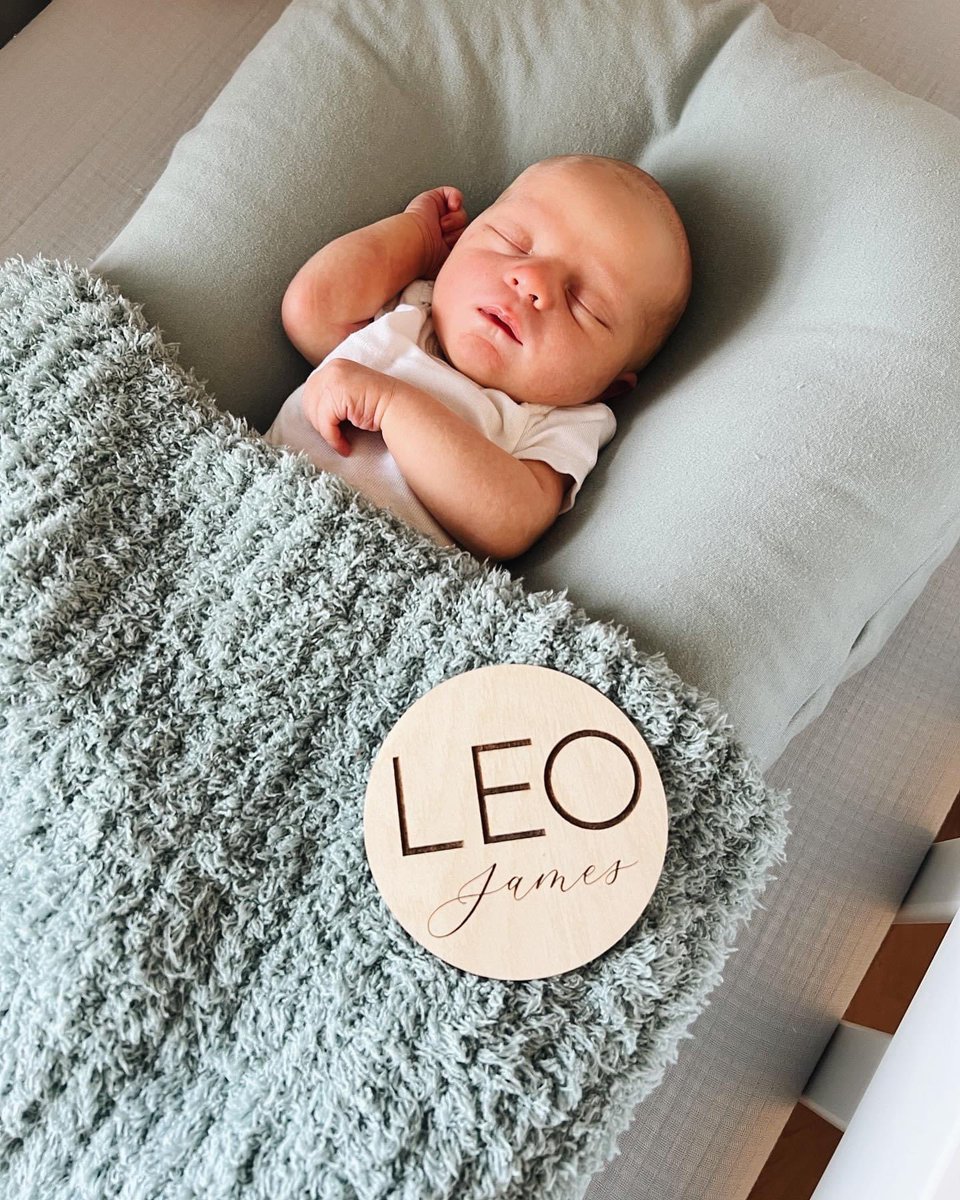 warsawvolley's tweet photo. Leo James Peattie
Born 3/15/23 at 8:42 a.m.
8 pounds 20 inches long

Congrats to Jake and Coach Maddie Peattie on the birth of their precious son…welcome to the Tiger Volleyball family, Leo!  We love you already and are so excited to meet you! 🧡🖤 #TigerFamily #WeAreWarsaw https://t.co/TxKH4A4kRs