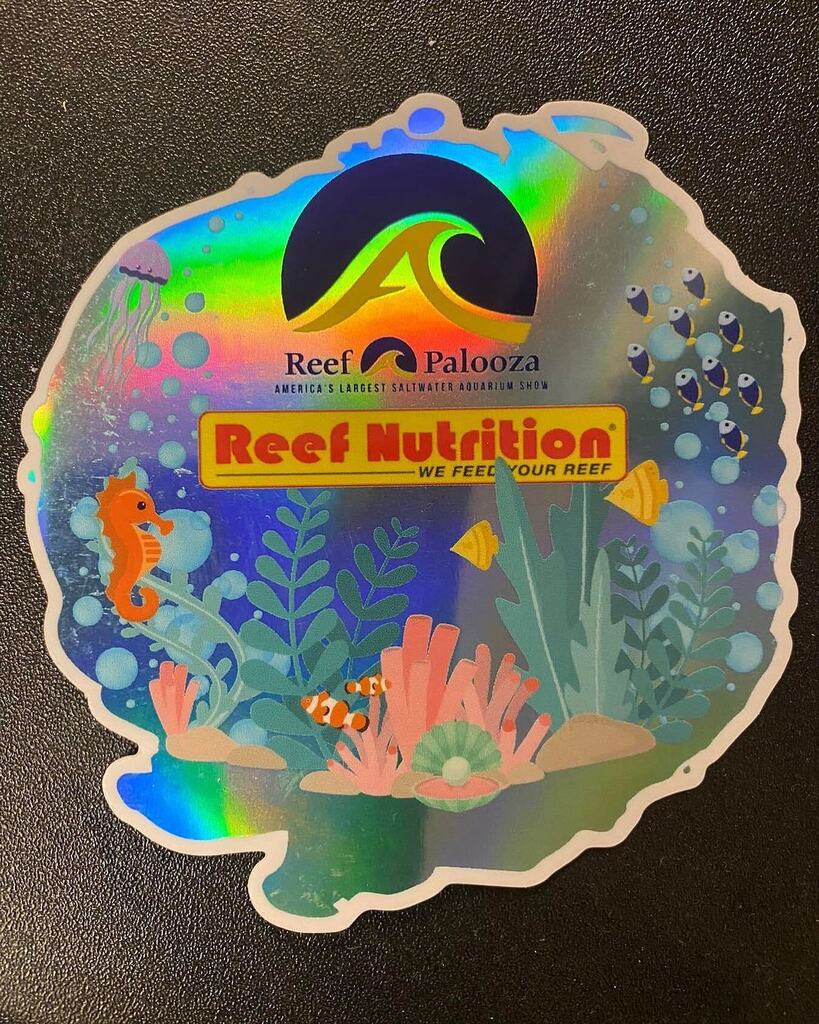 ReefNutrition's tweet photo. New stickers for Reef-A-Palooza Orlando. Be there to get one!

#reefnutrition #reefapalooza #podlife #copepods #tdochromaboost #iykyk #reefstickers @reefapalooza_orlando https://t.co/bVQrrfR9pH