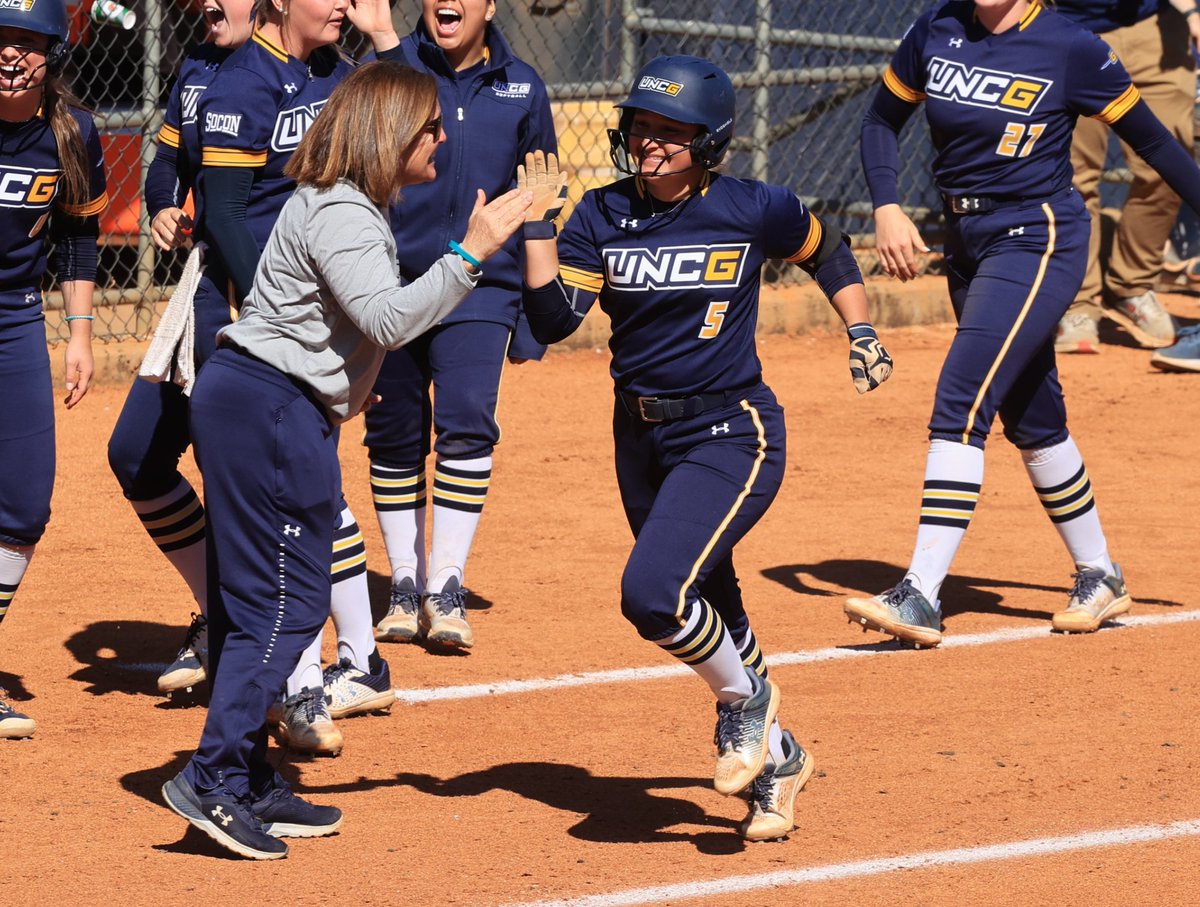 Leadoff home run and walk-off grand slam in the same inning? 

Jessie Shipley solved a softball riddle. 

<a href="/UNCGSoftball/">UNCG Softball</a> x <a href="/shipleyy27/">jessie</a>

d1sb.co/3Tvv778