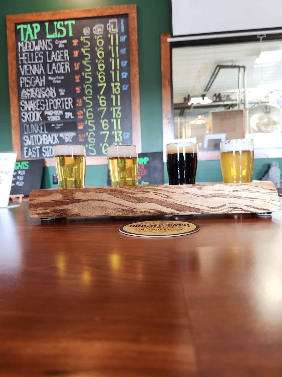 BreweriesinPA's tweet photo. Yesterday we visited #BrightPathBrewing in Jim Thorpe, who is celebrating their 1 year anniversary next month, in April.
The brewery focuses on lager/session beers, and when we visited everything was 5% ABV and under. They also pour every beer out of #sidepull taps! #jimthorpe https://t.co/QblDS6iTl5
