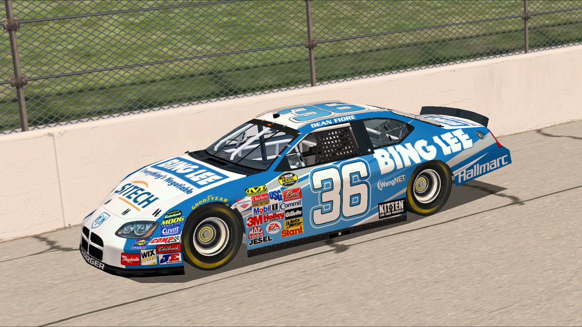 stickbug_en's tweet image. Back in action! @diore_nr2003 returns TONIGHT, Dean Fiore back behind the wheel of our #36 Dodge, once again chasing the title.