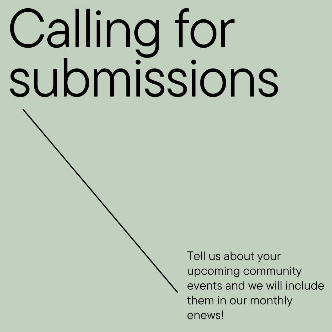 Please follow the link below to submit all the details of your upcoming event and we will do our part to help you get the word out!

mailchi.mp/5a7c669be31a/a…