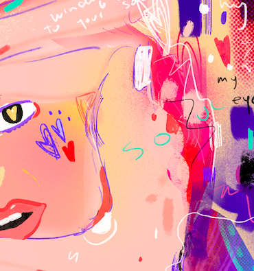 saralarcon_art's tweet photo. Working on new NFTs from the "Portraits of color" collection 🌈 https://t.co/KH20McmrpX