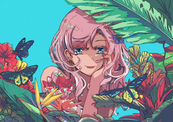 #三億アカウントの中から私を発掘してください華やかに描きたいと思ってます。 