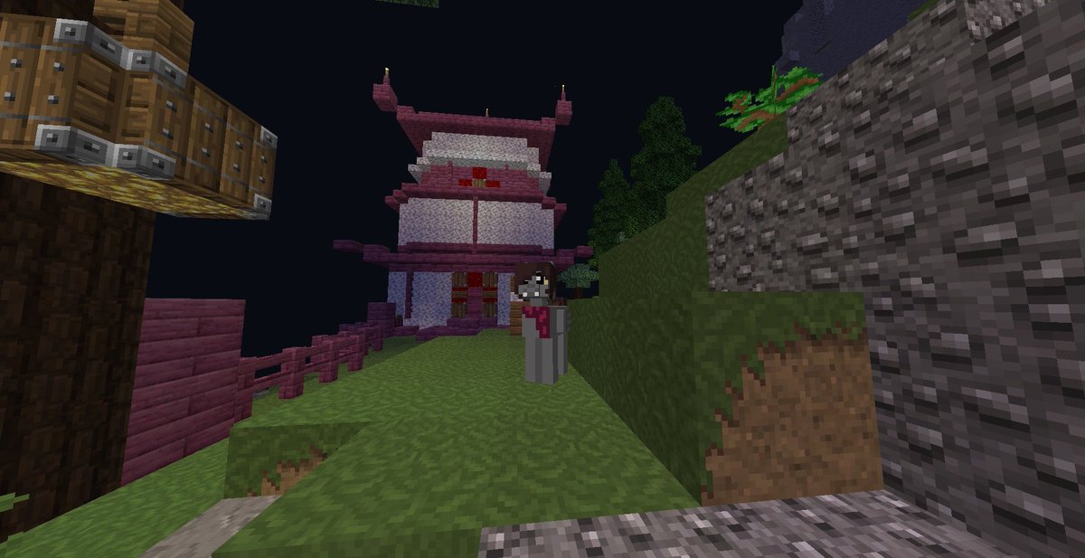 shy4nee's tweet photo. I built a memorial in minecraft.  Of course, this is something out of the ordinary, but nevertheless it turned out not bad. https://t.co/vG9ziOW9FG