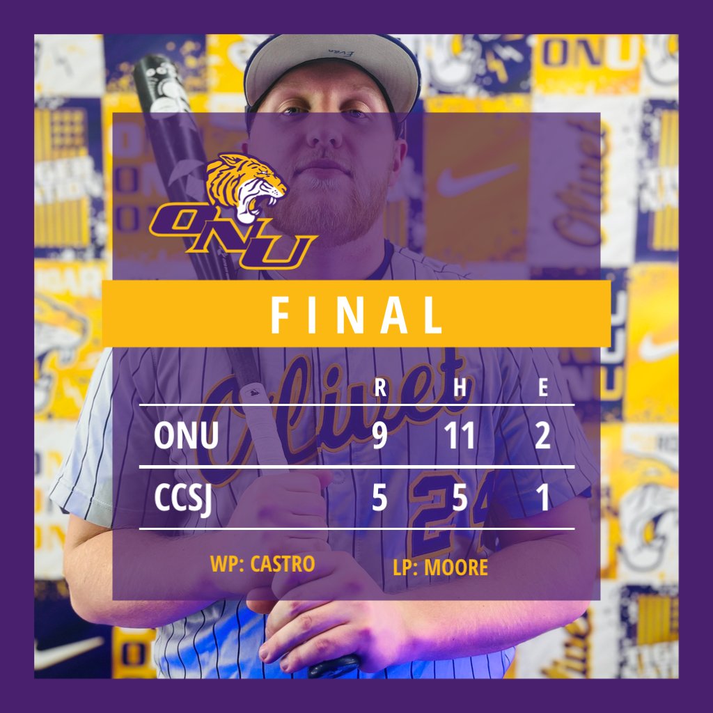 Tigers get the DH sweep and go to (2-0) in CCAC play and move to 12-11 on the season #ForTheStreak #ComeToTheBourb #ForThree