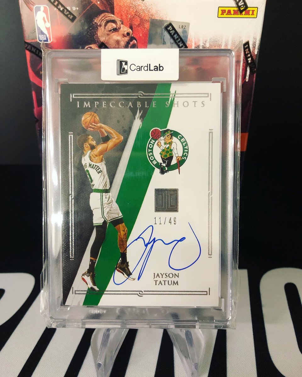 primocards1's tweet photo. Two nice hits out the new @Card_Lab_ Black series!!! ⚡️⚡️ @CardPurchaser #thehobby #whodoyoucollect #primocards https://t.co/5vk2CymcdY