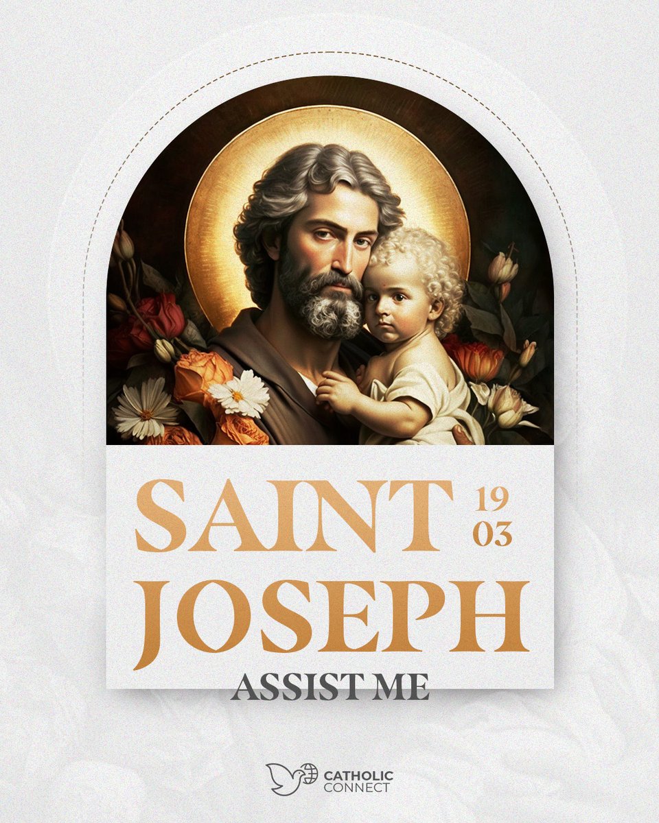 catholiccaring's tweet photo. 03/19 - Saint Joseph, pray for us 🙏🏻

Help us continue with our mission and evangelization 👇🏼

📲 Click on the link in the bio, visit our website and become a monthly donor

---

#CatholicConnect #CatholicConnectFoundation ...
Full Post: https://t.co/6ZPeGYHzuL https://t.co/t9GYDdMS95