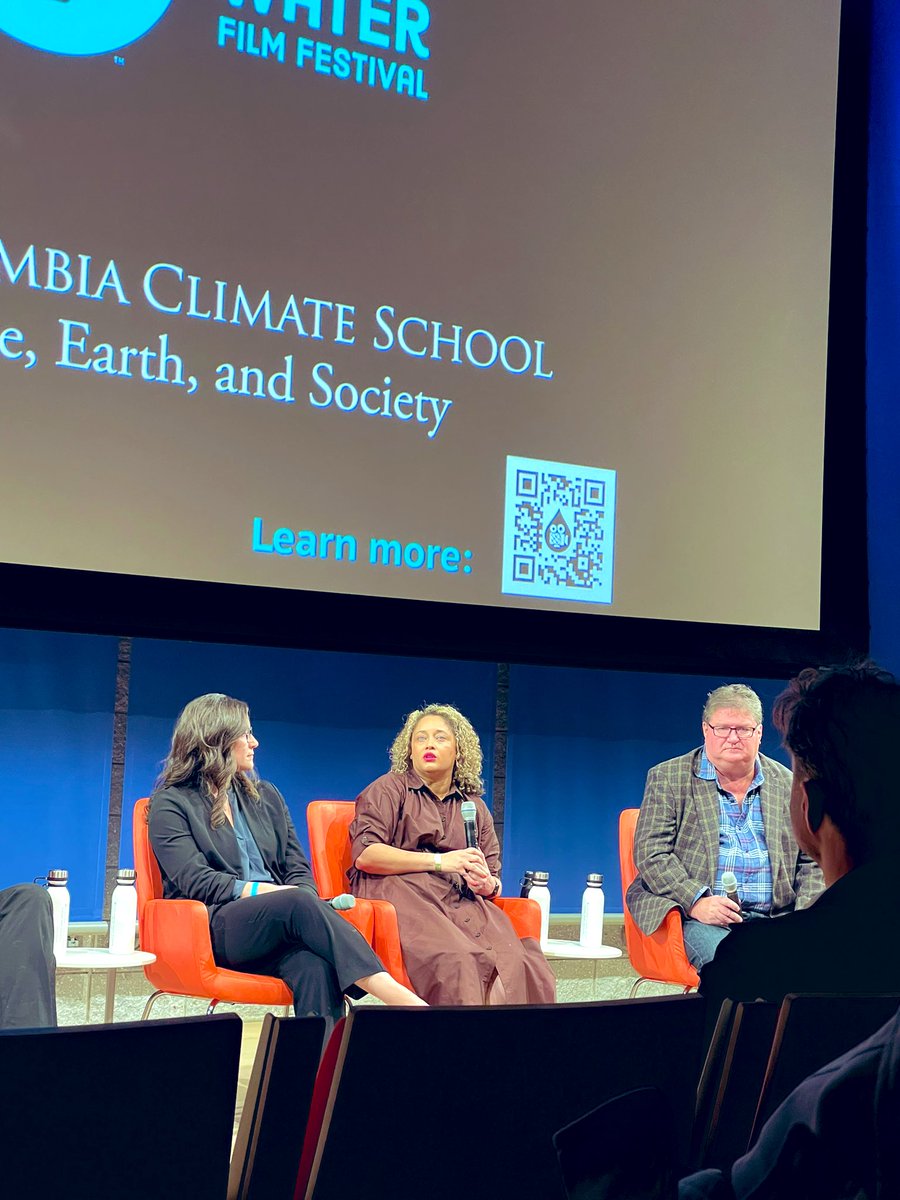 #NYWW “Only 20% of the people working in the water sector are #woman and even less minorities, the people most impacted by water risks”  @WEForg @columbiaclimate @WWF @abinbev @Water #DiversityandInclusion #Regeneration #WaterAction #UN2023WaterConference