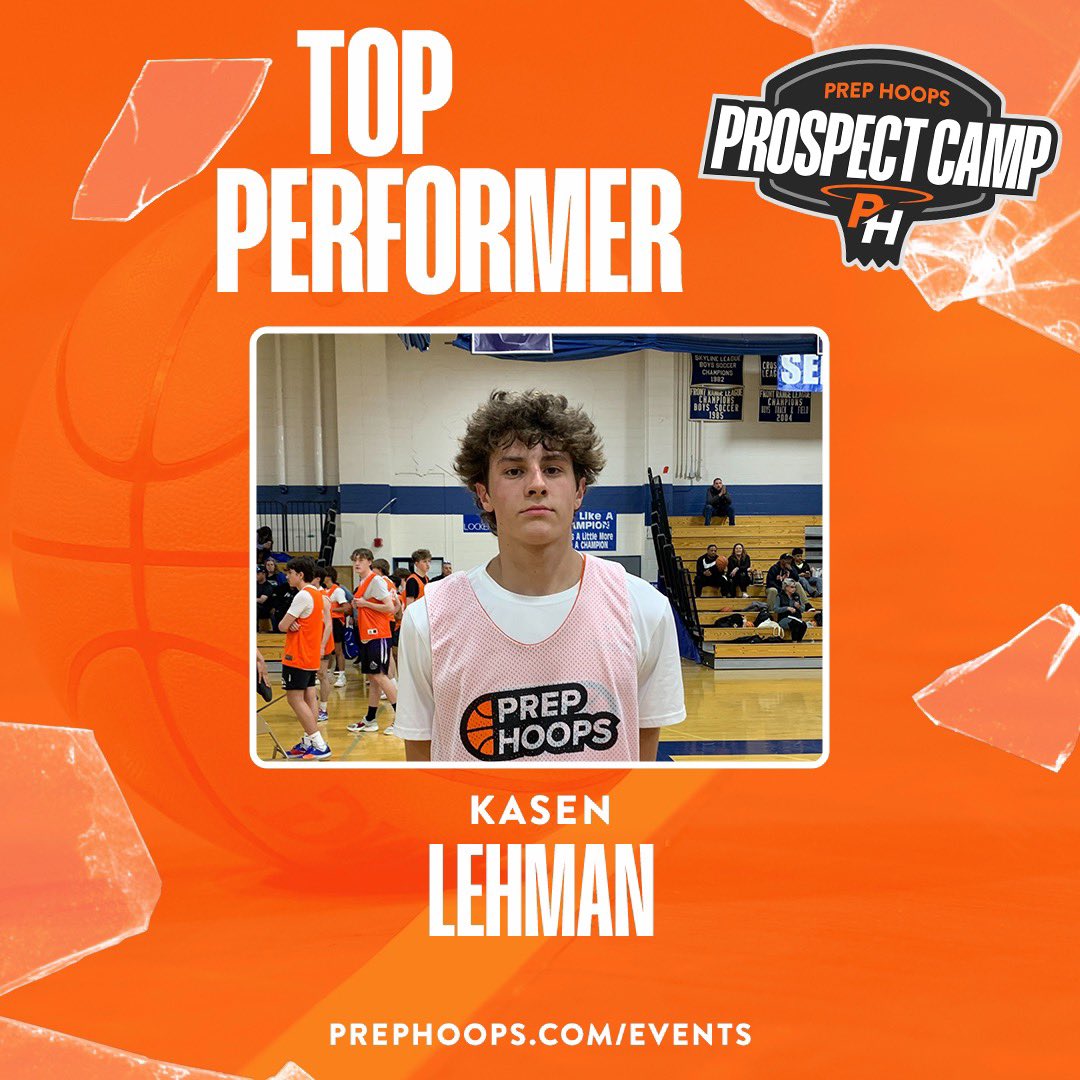 🚨 𝗧𝗢𝗣 𝗣𝗘𝗥𝗙𝗢𝗥𝗠𝗘𝗥𝗦 This event is 𝙨𝙩𝙖𝙘𝙠𝙚𝙙 with talented prospects. Take a look at who is standing out! ✍️ #ProspectCampCO 📎 prephoops.com/Colorado/ @cole_corner @MatthewLebron20 @LehmanKasen