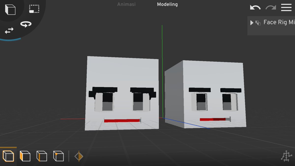 IceYukimura's tweet photo. Face Rig Prisma 3D Minecraft ku mirip mine imator 😎😎😎
Ice Yukimura
Rig by Ice Yukimura
Prisma 3D
Mine imator
#prisma3dminecraft #prisma3D
#prisma3dmineimator #minecraft
#minecraftanimation #minecraftrig
#rigprisma3d #minecraftindonesia https://t.co/5LsWZVhuXM