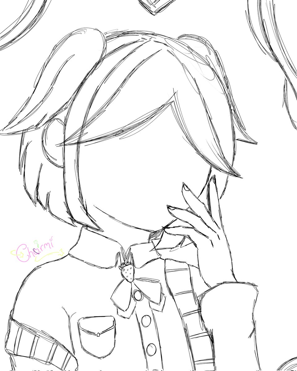 charmillyart's tweet photo. back after a while !!
Sketch of my OC that i'll continue to develop, I thought about a haircut, an outfit and a few other cool things (such as her story) ! :)

(the face remains empty until I LEARN HOW TO DRAW FACES) https://t.co/Hy1xXXVJRB