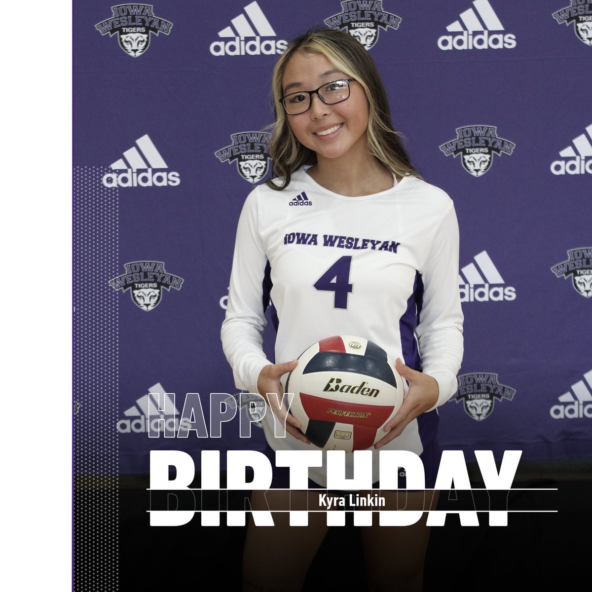 IW_Vball's tweet photo. Tiger nation help us wish Sophomore Kyra Linkin a very happy birthday!!

#WeAreIW https://t.co/eFfFap6cz7