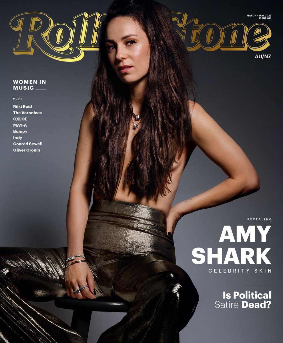 amyshark's tweet photo. holy f@ck I’m a @rollingstoneaus cover girl 😭❤️😭❤️😭 https://t.co/CSgoAvlXyc