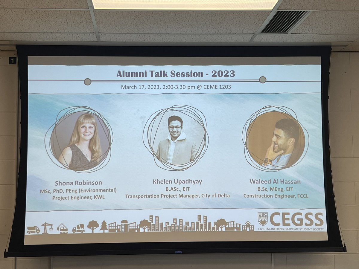 CegssUBC's tweet photo. Successfully completed Alumni Talk in UBC-CEGSS. https://t.co/zJ5nWuDTWu