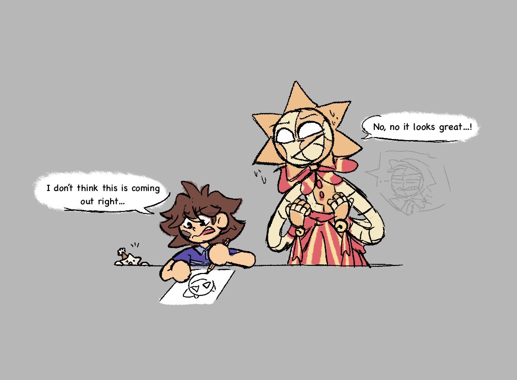 LucumaDoodles's tweet image. Quick little experimental doodle dump!
#originalcharacterart #fnafoc #witchsona