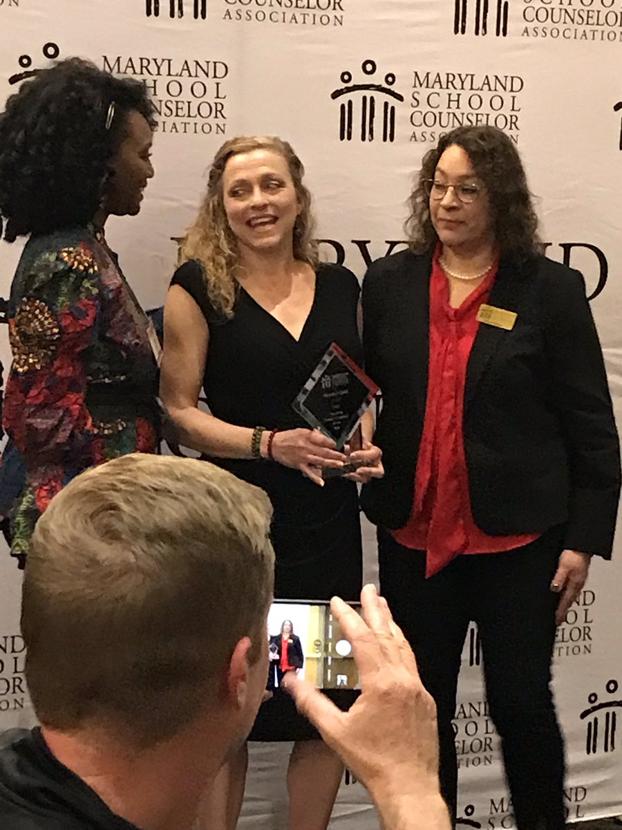 CounselKlec's tweet photo. So excited for my dear friend Heather Quill on her announcement of Maryland School Counselor of the Year.  So well deserved!  @MSCA_MD https://t.co/84ctq7mtSM