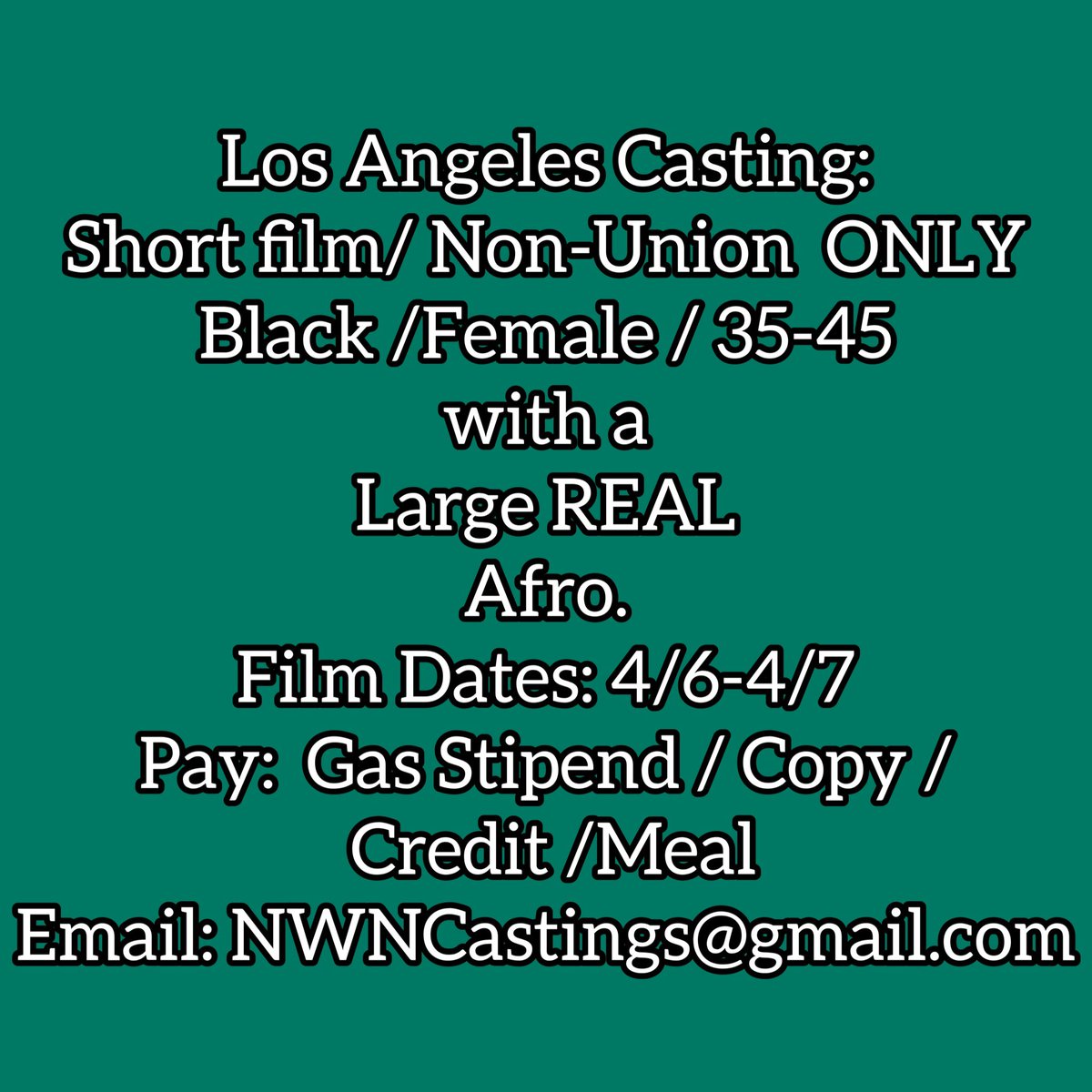 #LosAngelesCasting #CastingCall #Actors #TalentAgents