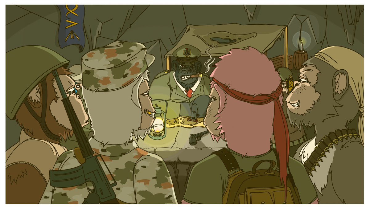 alphaapeelite's tweet image. Citrep&amp;gt;&amp;gt;...📻

Command briefing taking place at HQ...⏱️🧭📻
Details to follow....