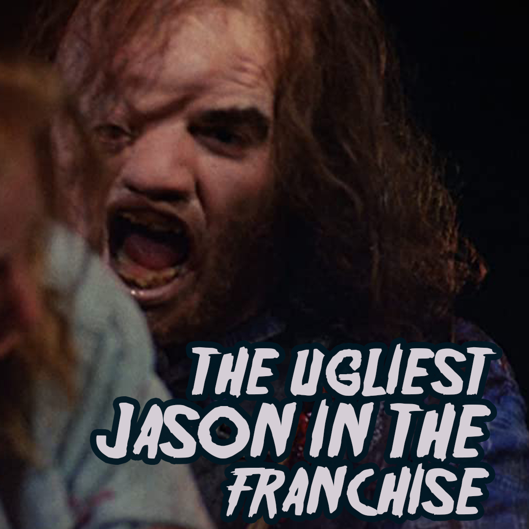 Kudos for having a face so fucked up he could make crows fall dead from the sky just by bird watching. #warringtongillette #fridaythe13thpart2 #uglyjason #jasonvoorhees #horror #FridayThe13th https://t.co/WSURtEzgas