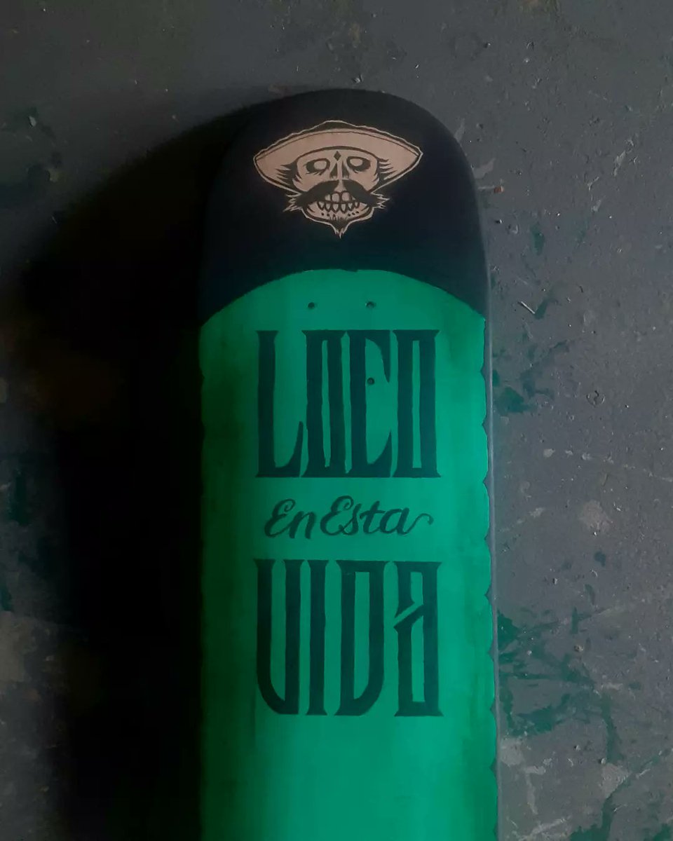 Henryloco559's tweet photo. Got some more of the lettering done today. #locoatfua #henryloco #fresnoundergroundart #wip #myprocess #skatedeckart #fresnoskateboardsalvage #culturadecaliforina #locoenestavida #calforinialocos https://t.co/1yvbif3P0E